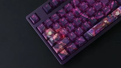 斯卡哈透光RGB108鍵標準配列衛星軸鍵帽