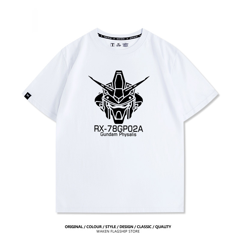 機動戰士鋼彈 印花短袖T恤-ZUIHANG SHOP