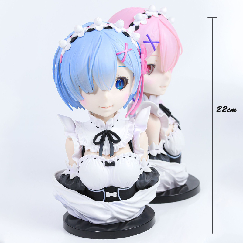 RE:ZERO 貓耳女僕雷姆拉姆 半身胸像-ZUIHANG SHOP