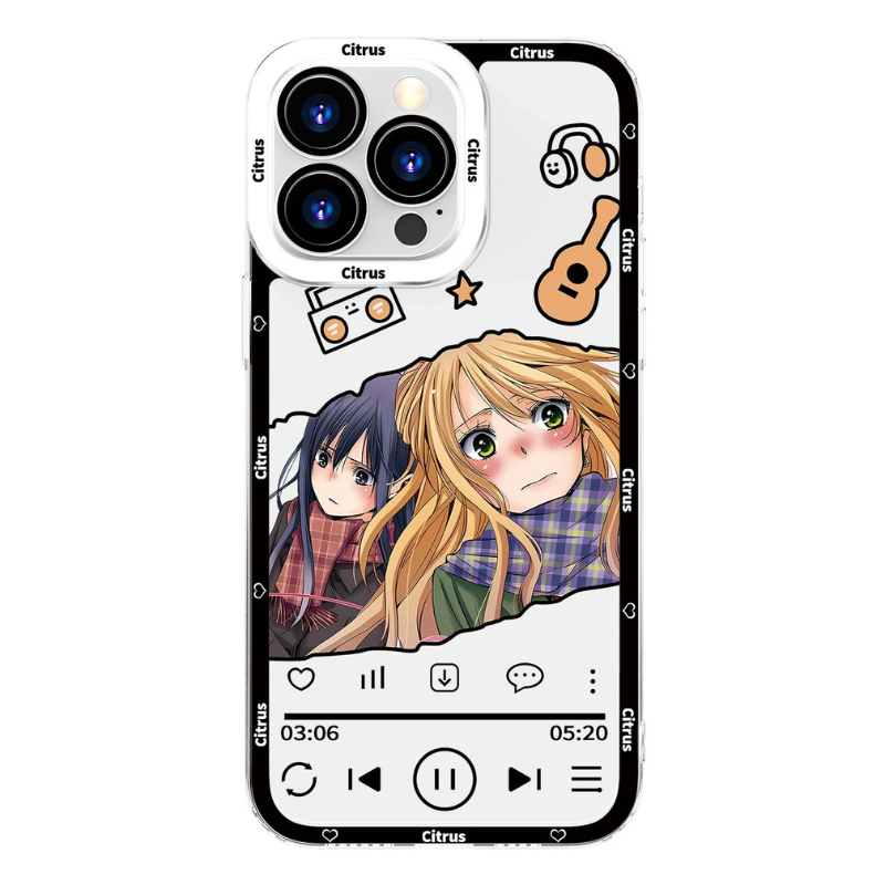 柑橘味香氣天使眼透明防摔軟殼-ZUIHANG SHOP