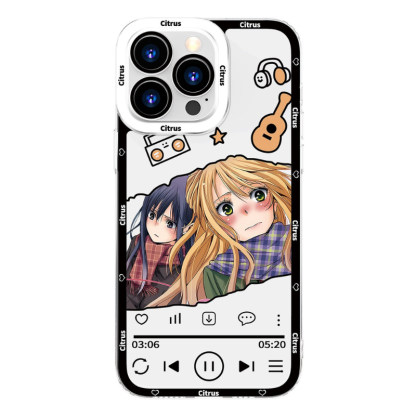 柑橘味香氣天使眼透明防摔軟殼-ZUIHANG SHOP