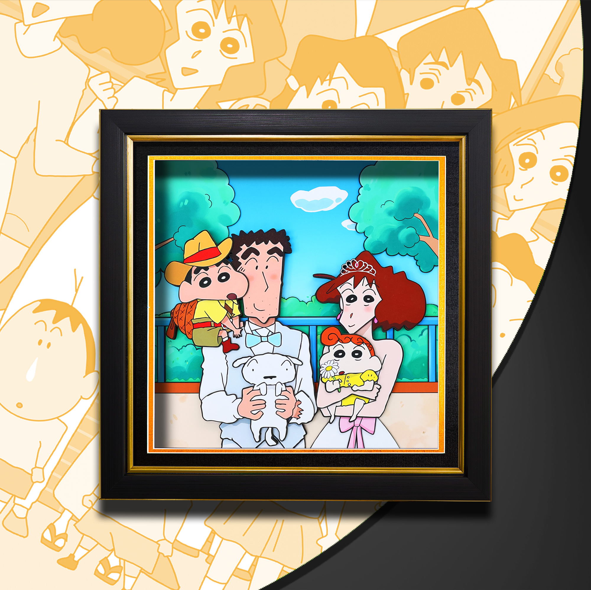 蠟筆小新 3D立體畫-ZUIHANG SHOP