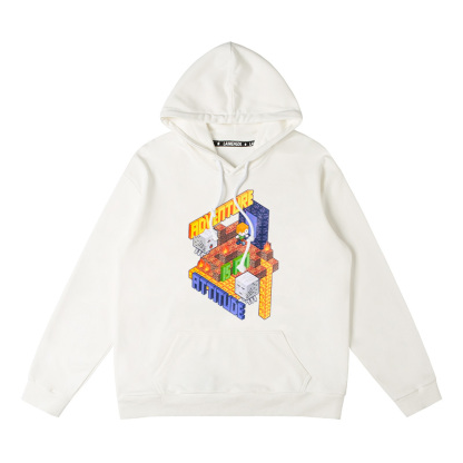 麥塊新款 親子情侶男女款連帽衛衣-ZUIHANG SHOP