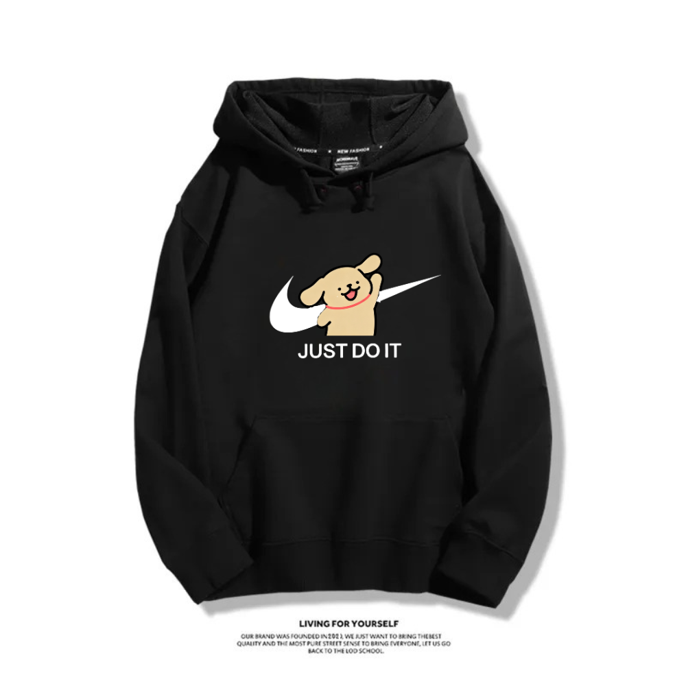 線條小狗 聯名衛衣2025秋冬新款親子情侶裝連帽衛衣