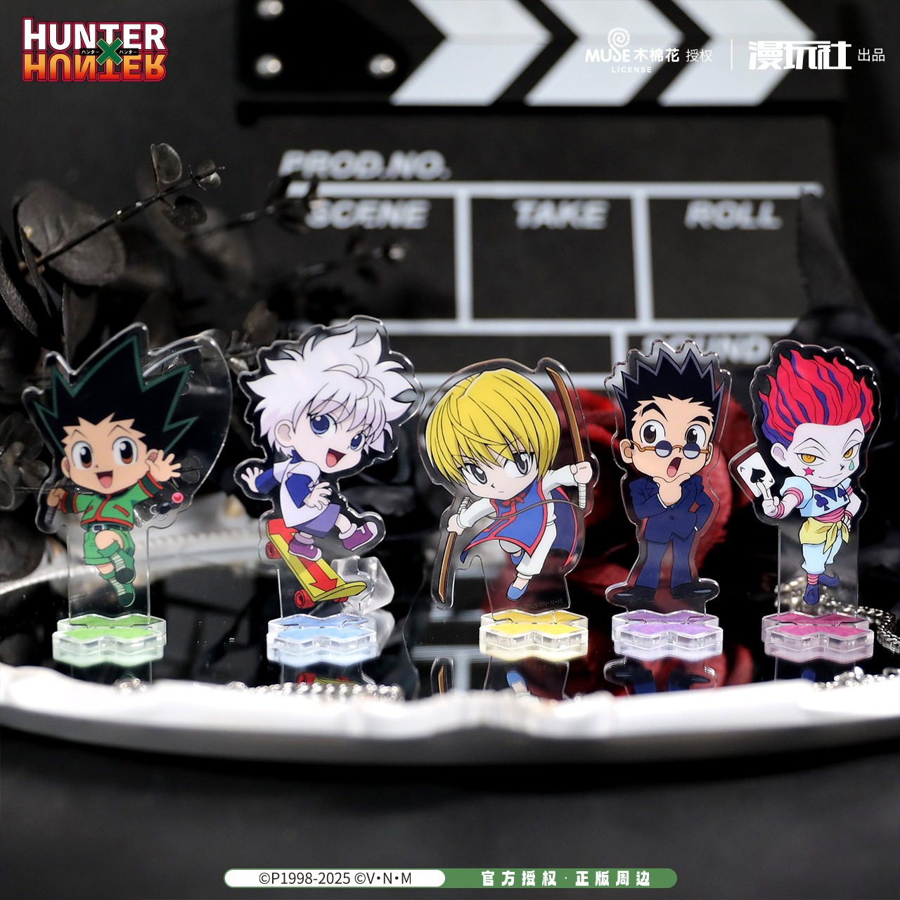 漫玩社 正版 HUNTER×HUNTER 小傑奇犽酷拉皮卡 Q萌mini立牌 動畫週邊