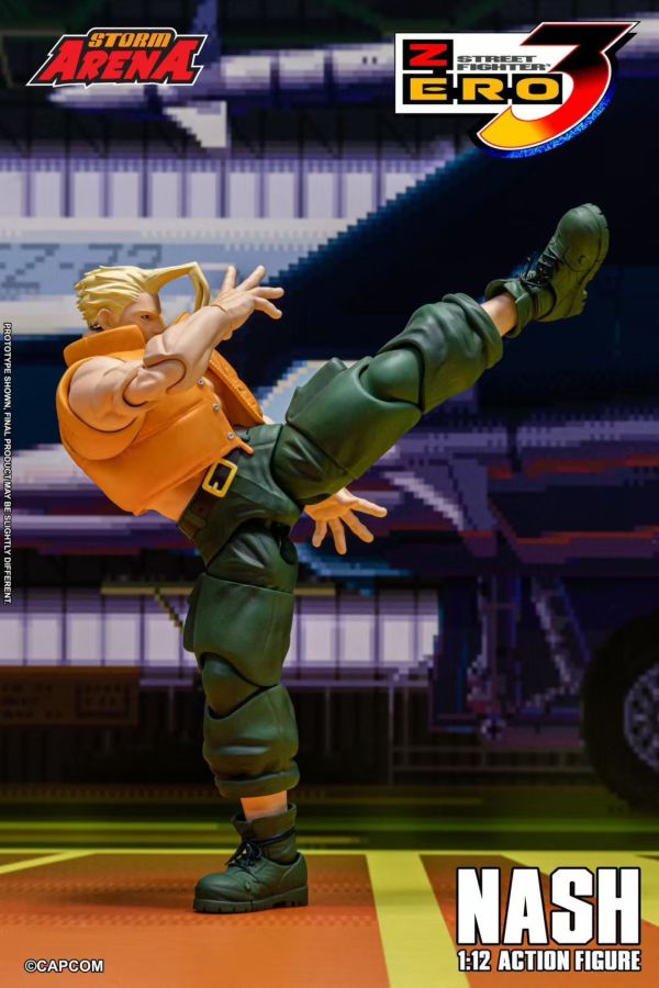 【預購】正版授權 STORM COLLECTIBLES 1/12 少年街霸3 納什
