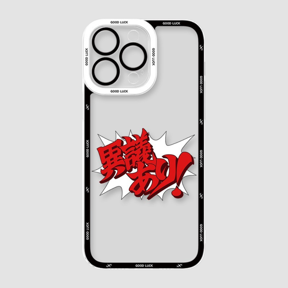 逆轉裁判天使眼透明防摔軟殼-ZUIHANG SHOP