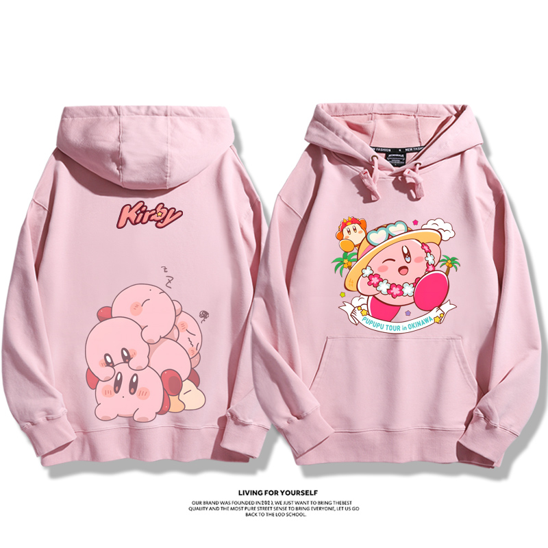 星之卡比新款 親子情侶男女款連帽衛衣-ZUIHANG SHOP