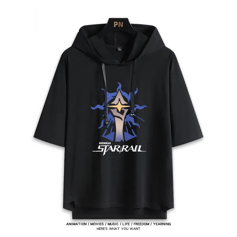 開拓者星 崩壞星穹鐵道 連帽短袖T恤