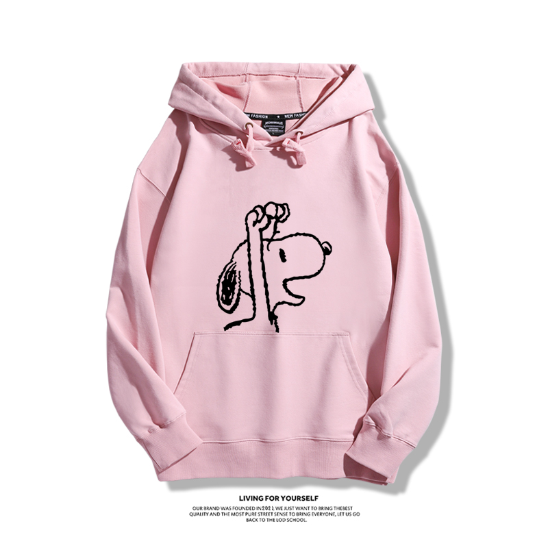 史努比 秋冬新款 親子情侶男女連帽衛衣