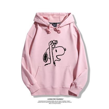 史努比 秋冬新款 親子情侶男女連帽衛衣