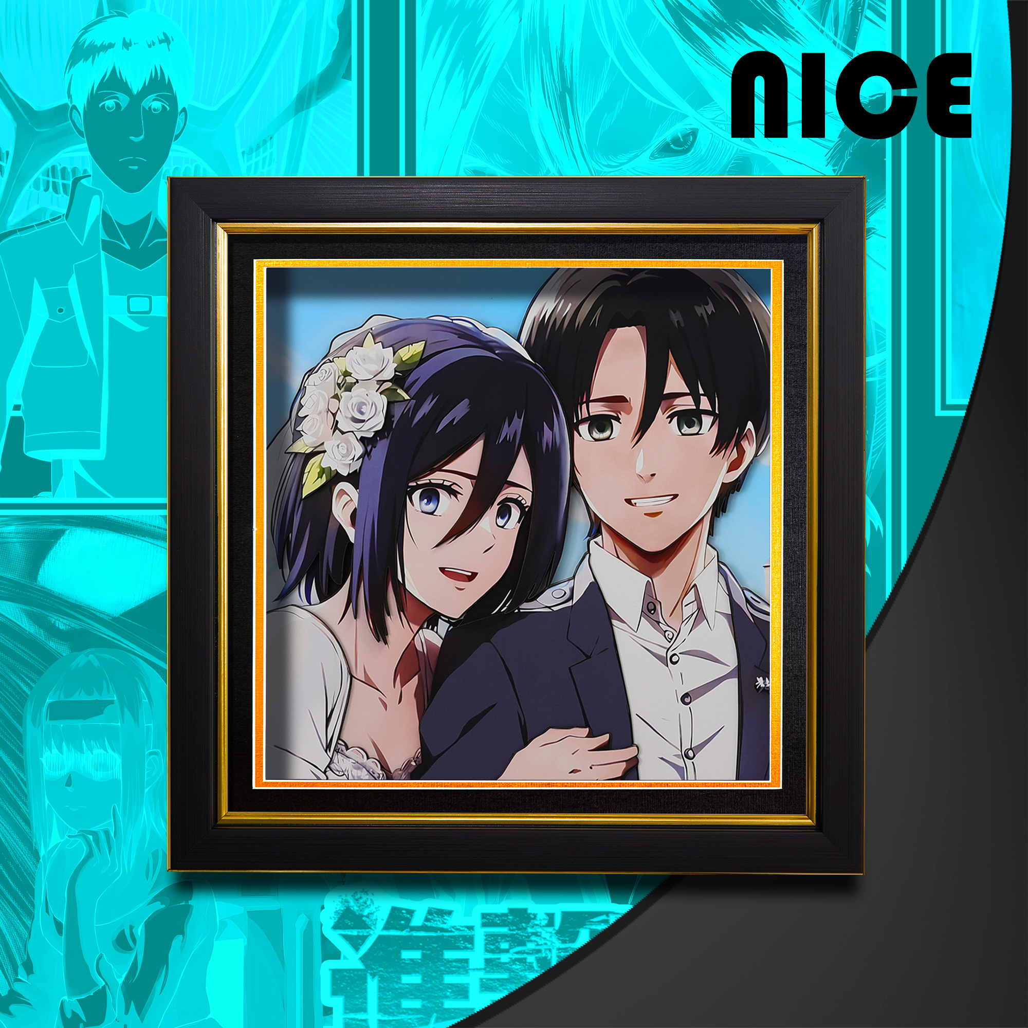 進擊的巨人 3D立體畫-ZUIHANG SHOP