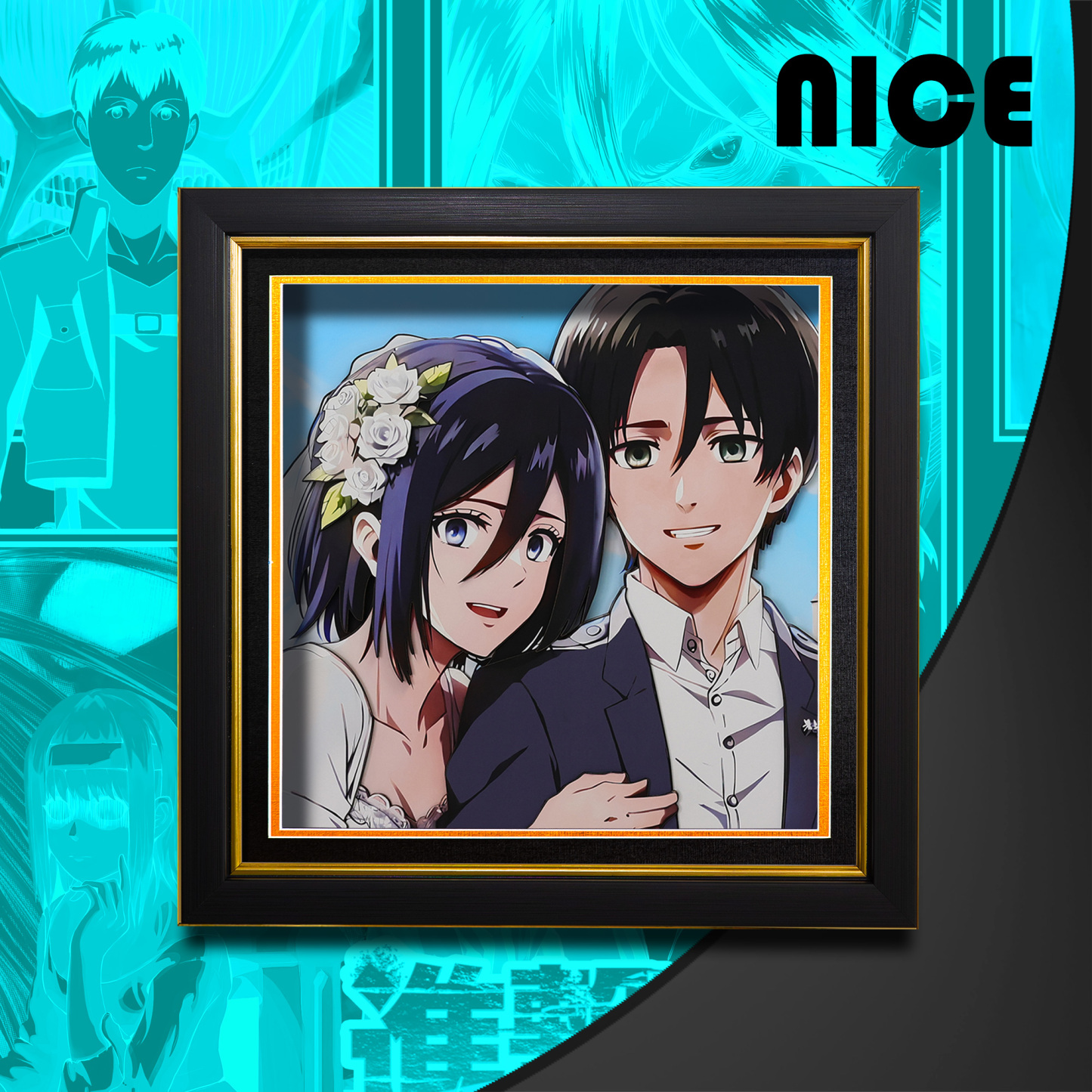 進擊的巨人 3D立體畫-ZUIHANG SHOP