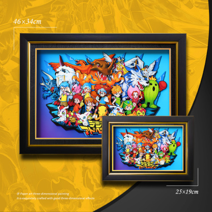 數碼寶貝 最初的記憶 3D立體畫-ZUIHANG SHOP