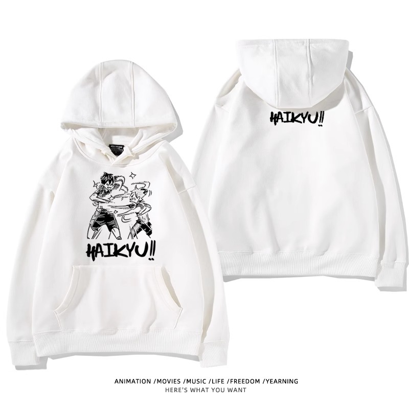 排球少年新款 親子情侶男女款連帽衛衣-ZUIHANG SHOP