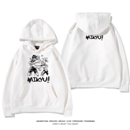 排球少年新款 親子情侶男女款連帽衛衣-ZUIHANG SHOP