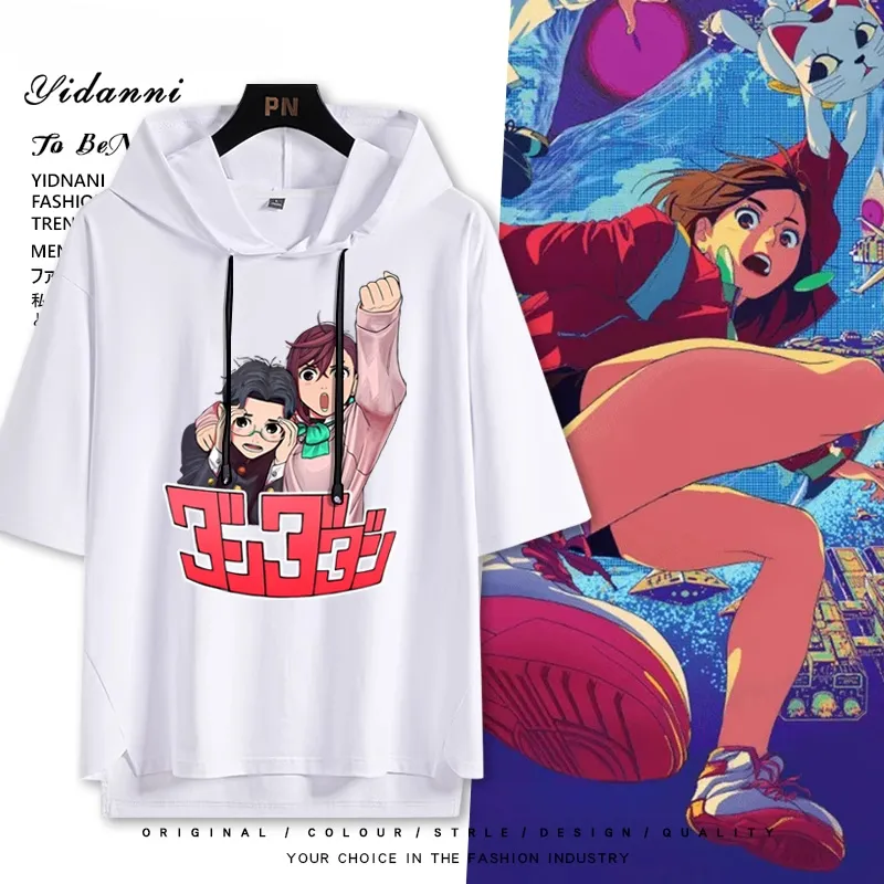 膽大黨新款 親子情侶男女款連帽短袖T恤-ZUIHANG SHOP