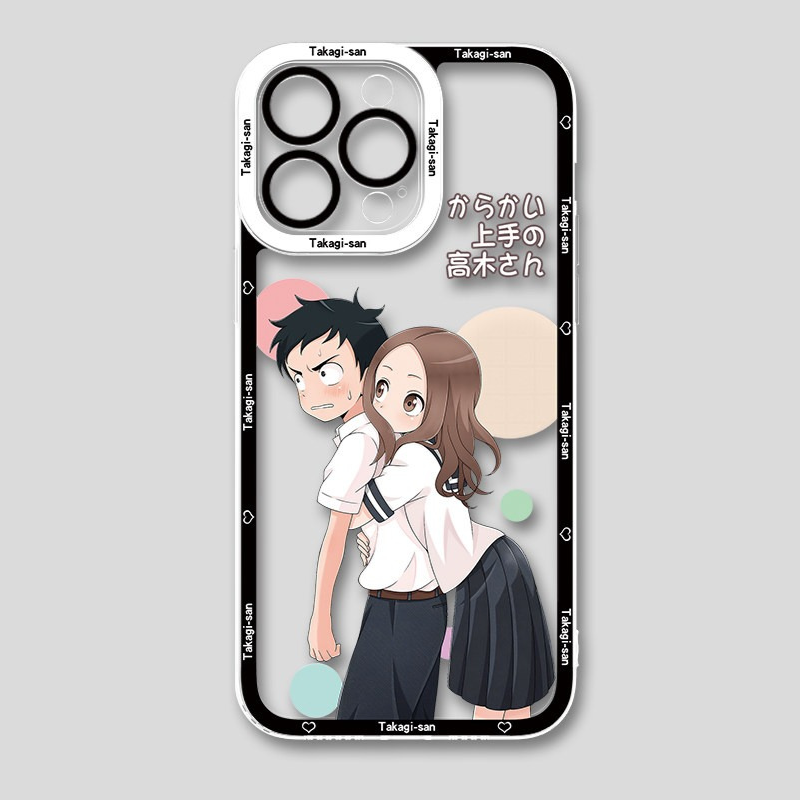 擅長捉弄的高木同學天使眼透明防摔軟殼