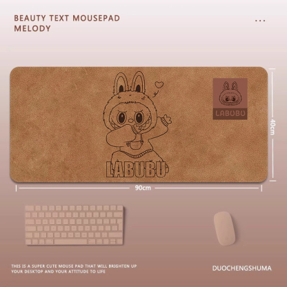 labubu拉布布 主題桌墊 布質滑鼠墊-ZUIHANG SHOP