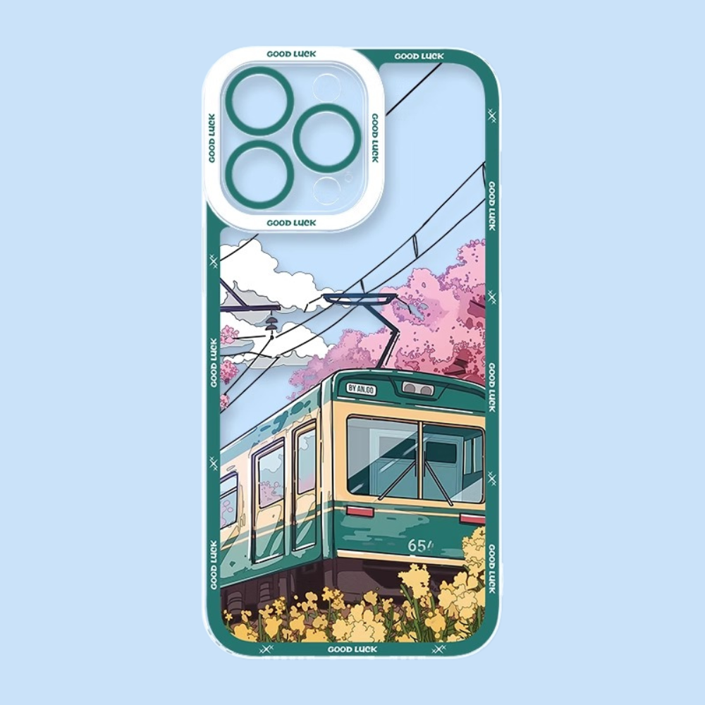 日式風景天使眼透明防摔軟殼-ZUIHANG SHOP