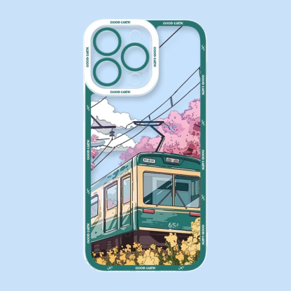 日式風景天使眼透明防摔軟殼-ZUIHANG SHOP