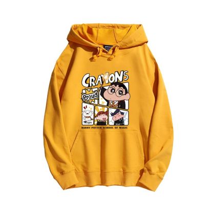 蠟筆小新新款 親子情侶男女款連帽衛衣-ZUIHANG SHOP