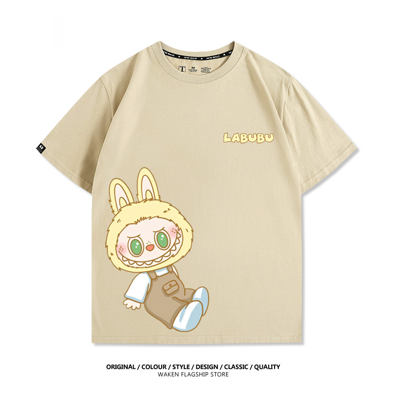 Labubu美式潮牌 印花短袖T恤-ZUIHANG SHOP