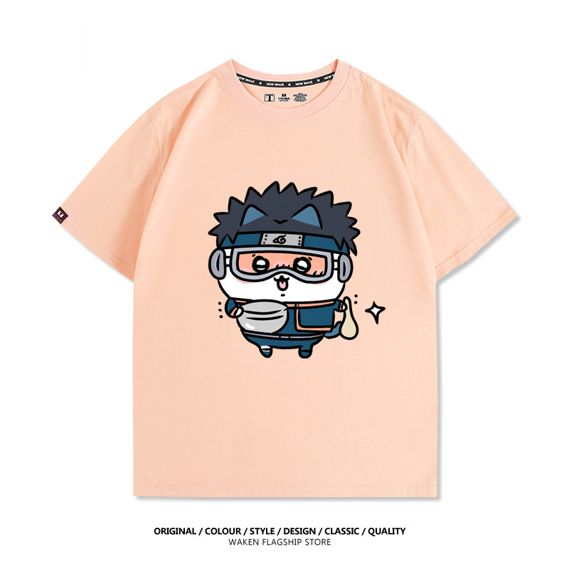 Chiikawa 2025親子情侶男女同款 印花短袖T恤