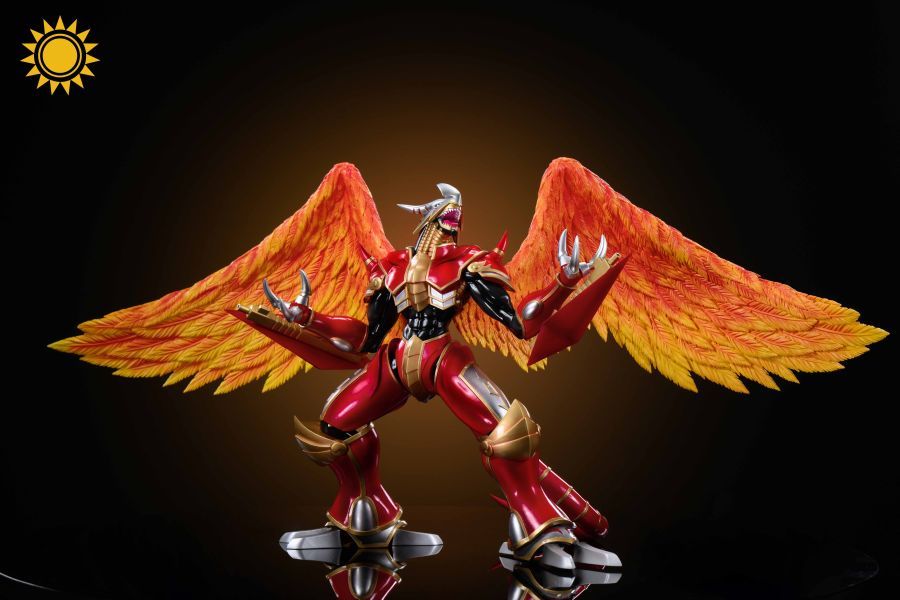 【預購】太陽模玩 炎龍獸&銀狼獸