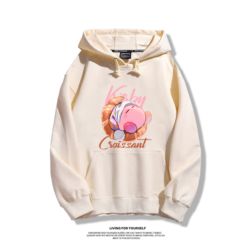 星之卡比新款 親子情侶男女款連帽衛衣