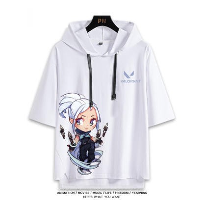 無畏契約VALORANT 連帽短袖T恤-ZUIHANG SHOP