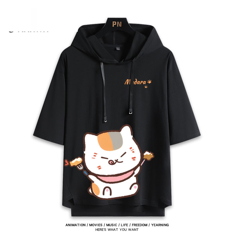 夏目友人帳 連帽短袖T恤-ZUIHANG SHOP