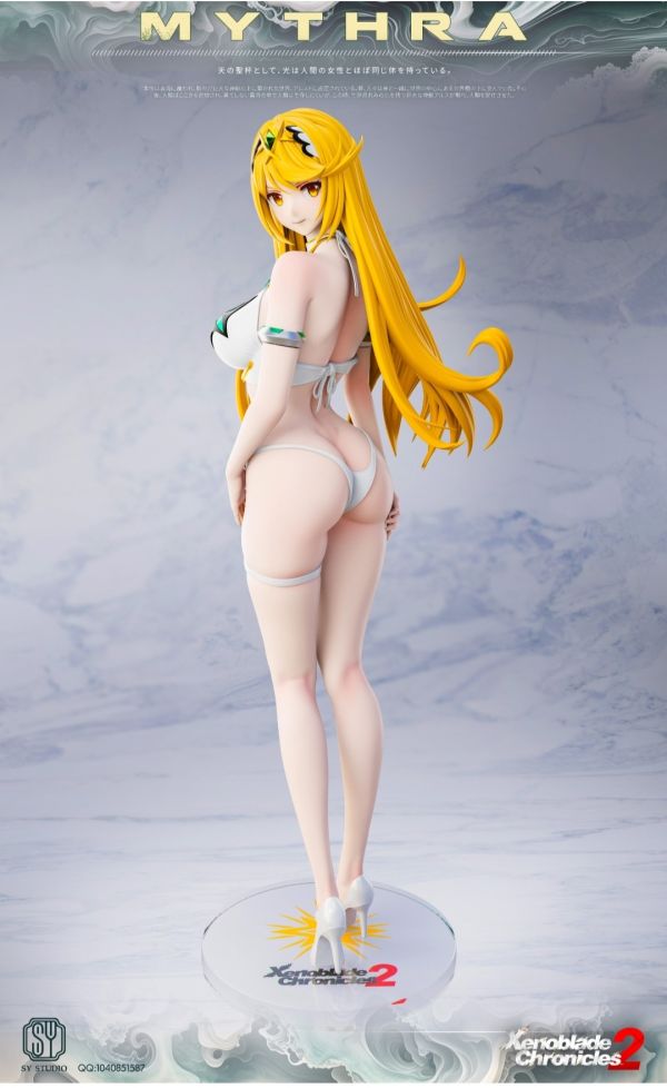 【預購】森炎SY studio 女角色輕雕像系列第一款 Mythra&Pyra 光焰合鳴（異度之刃）-ZUIHANG SHOP