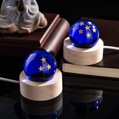 七龍珠 神龍龍珠水晶球 LED創意桌面擺件-ZUIHANG SHOP