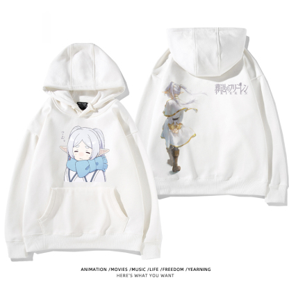 葬送的芙莉蓮新款 親子情侶男女款連帽衛衣-ZUIHANG SHOP