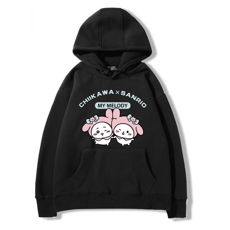 chiikawa吉伊卡哇聯名三麗歐新款 親子情侶男女款連帽衛衣-ZUIHANG SHOP