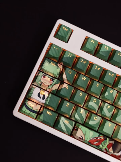 萌娘百科透光RGB108鍵標準配列衛星軸鍵帽