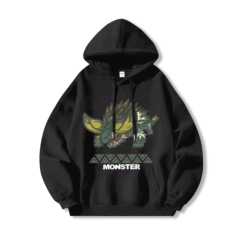 Monster Hunter Rise魔物獵人新款 親子情侶男女款連帽衛衣-ZUIHANG SHOP