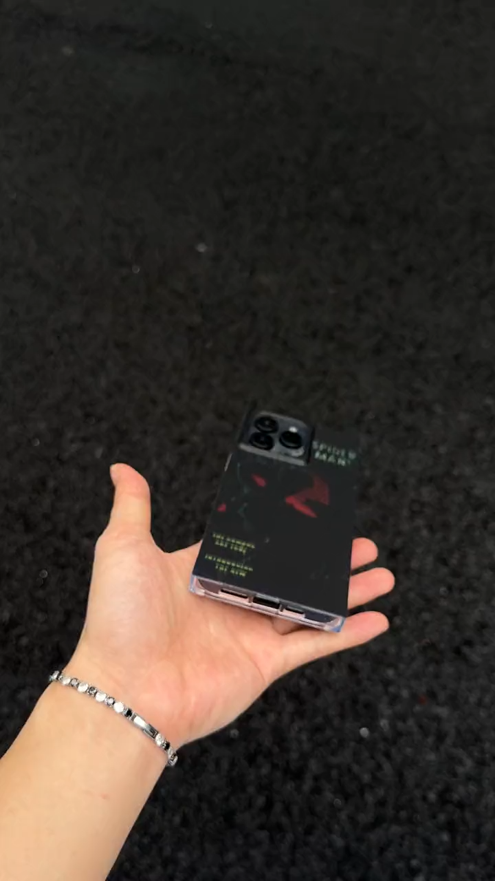 蜘蛛俠鐳射防摔手機殼