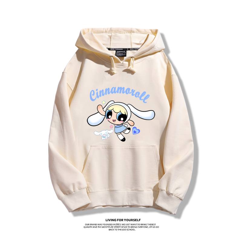 飛天小女警聯名新款 親子情侶男女款連帽衛衣-ZUIHANG SHOP