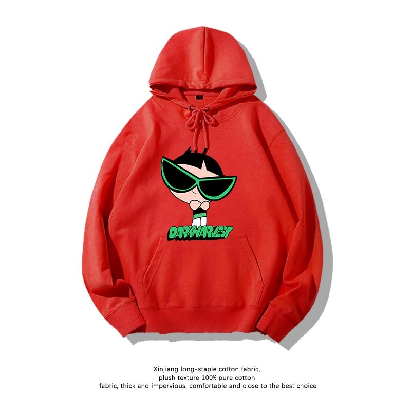 飛天小女警新款 親子情侶男女款連帽衛衣-ZUIHANG SHOP