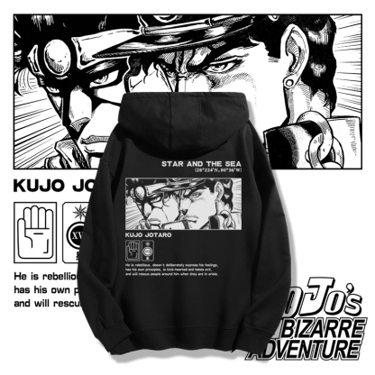 JoJo的奇妙冒險新款 親子情侶男女款連帽衛衣-ZUIHANG SHOP