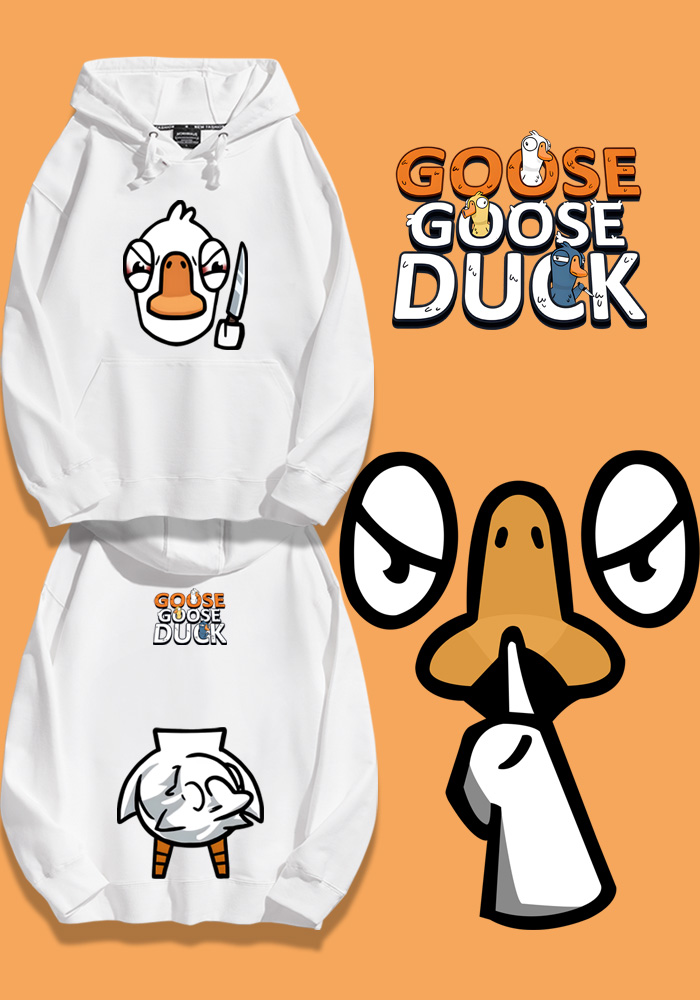 鵝鴨殺新款 親子情侶男女款連帽衛衣-ZUIHANG SHOP