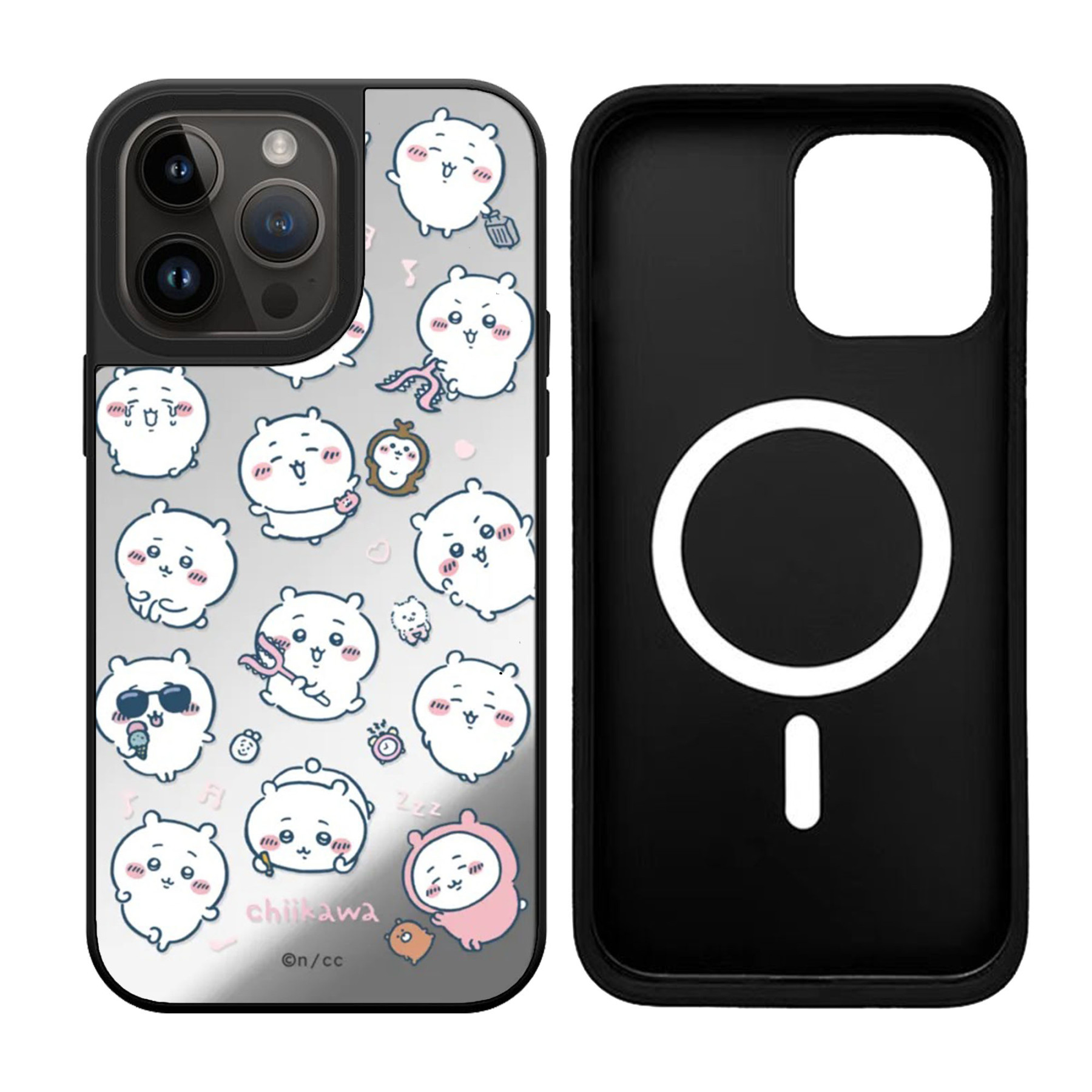 Chiikawa MagSafe 兼容鏡面強韌防摔手機殼