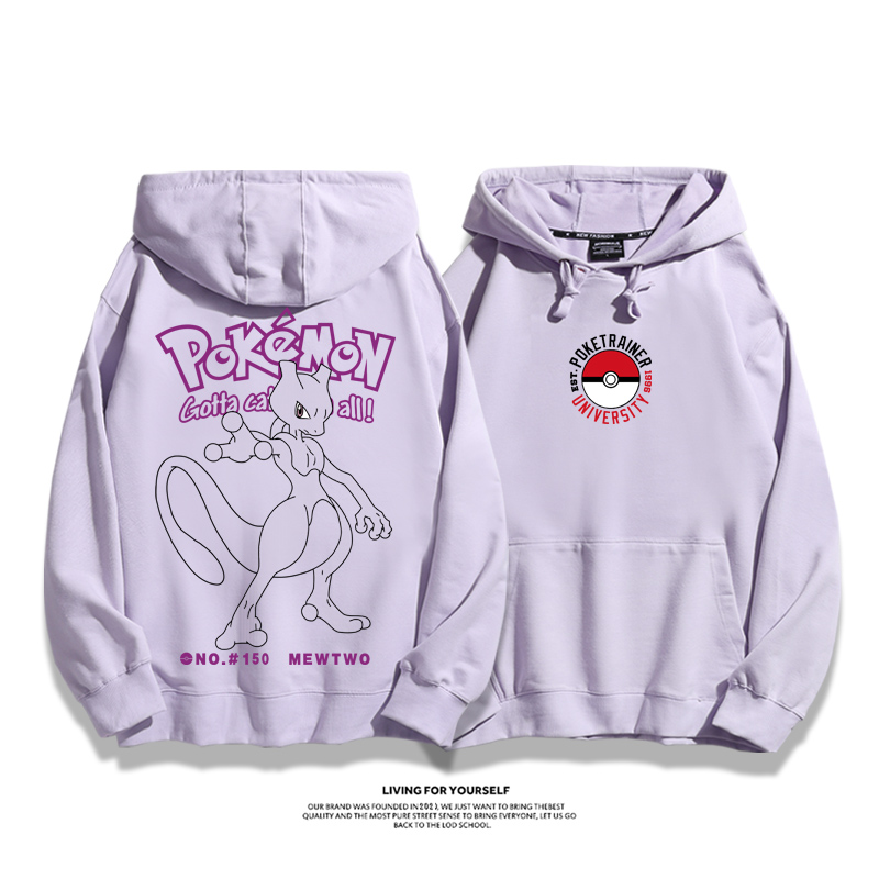 寶可夢新款 親子情侶男女款連帽衛衣-ZUIHANG SHOP
