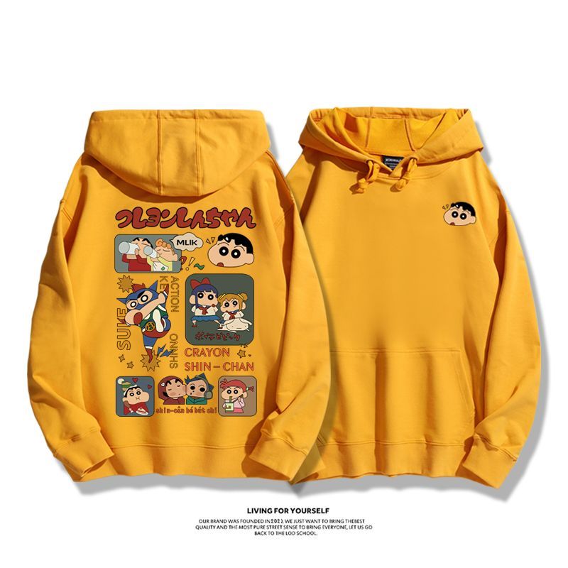 蠟筆小新新款 親子情侶男女款連帽衛衣-ZUIHANG SHOP