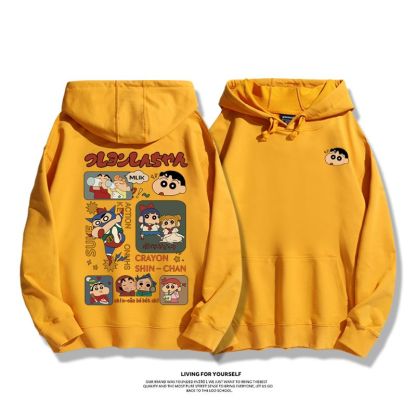 蠟筆小新新款 親子情侶男女款連帽衛衣-ZUIHANG SHOP