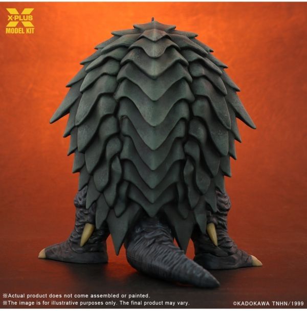 【預購】正版授權 X-Plus 11.5cm Gamera 1999 加美拉 塑料模型套件 白膜