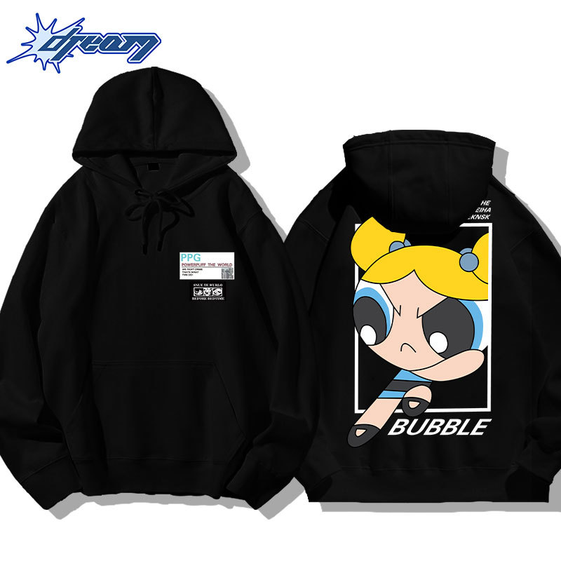 飛天小女警新款 親子情侶男女款連帽衛衣-ZUIHANG SHOP