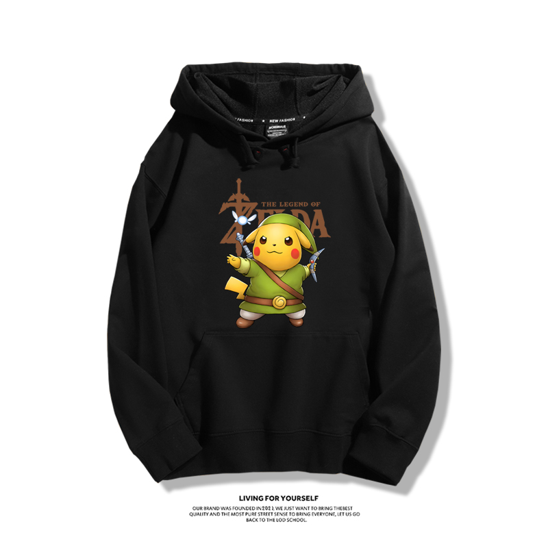 寶可夢新款 親子情侶男女款連帽衛衣-ZUIHANG SHOP